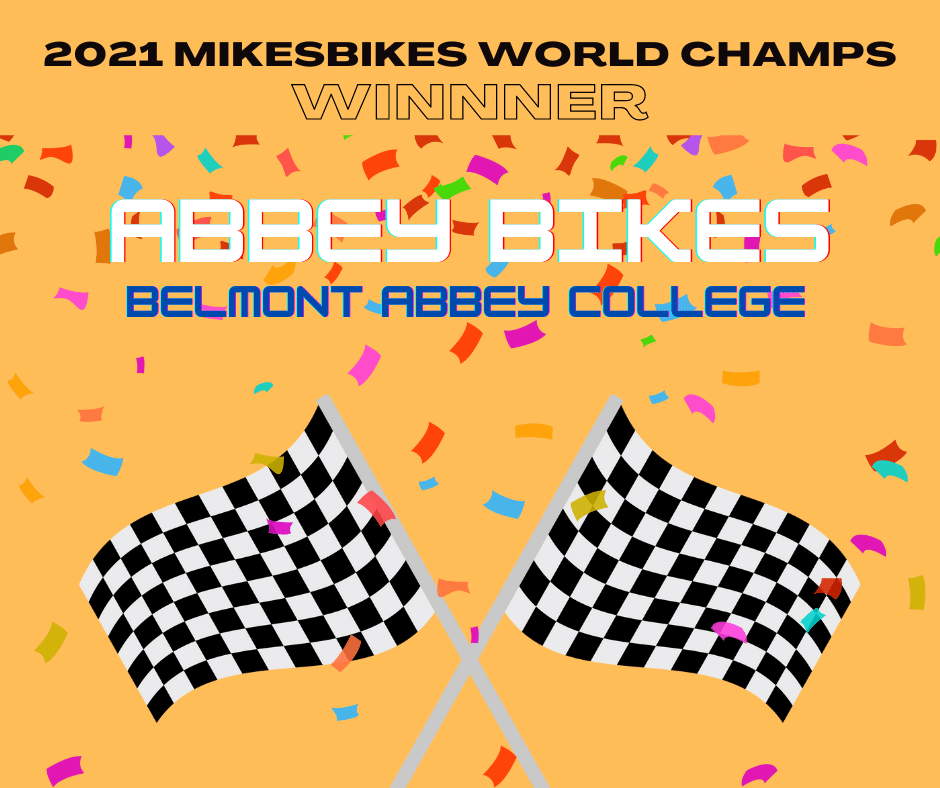 2021 MIKESBIKES WORLD CHAMPS WINNERS: Jake Rybarski and Timothy Gosnell (Belmont Abbey College)