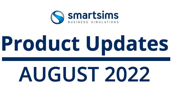 SMARTSIMS PRODUCT UPDATES: AUGUST 2022